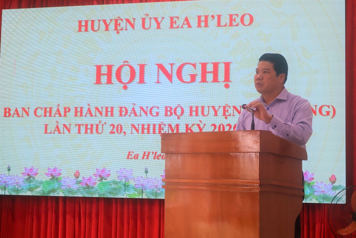 Hội nghị Ban Chấp hành Đảng bộ huyện Ea H’Leo lần thứ 20 (mở rộng)